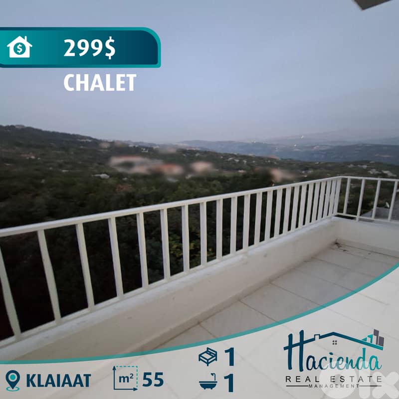 Chalet For Rent In Klaiaat 0