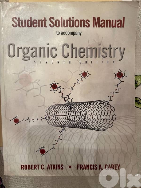 2 books : Organic Chemistry Book and Student Manual 1