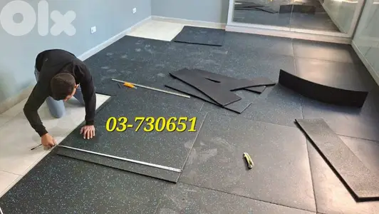 rubber floor mat