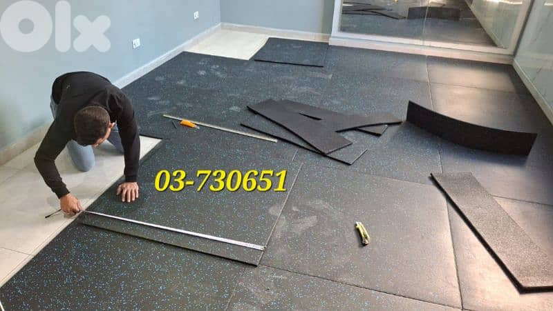 rubber floor mat 0