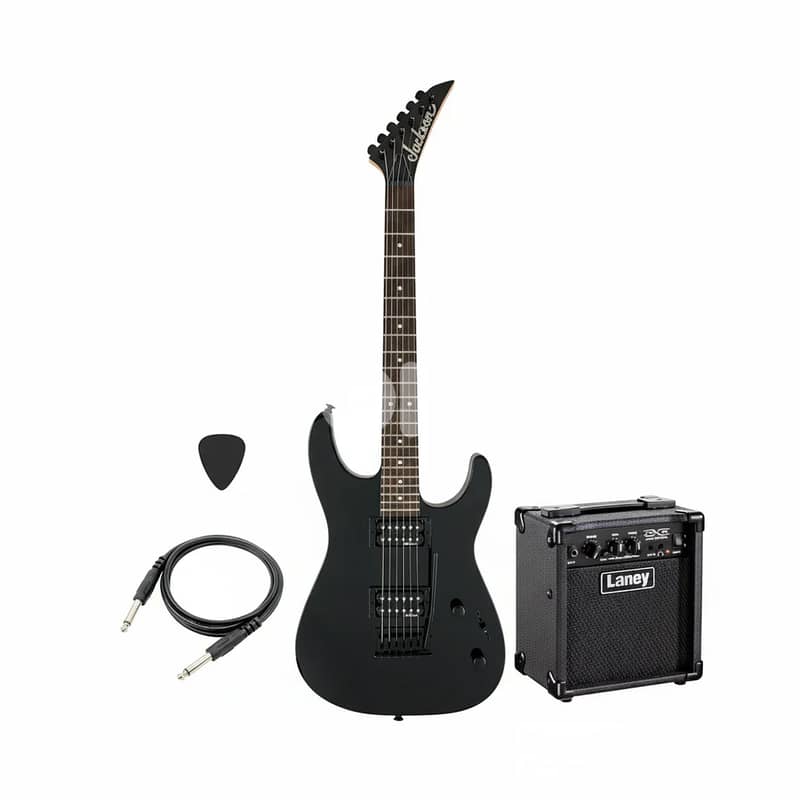 Jackson JS11 Dinky Electric Guitar Bundle 0