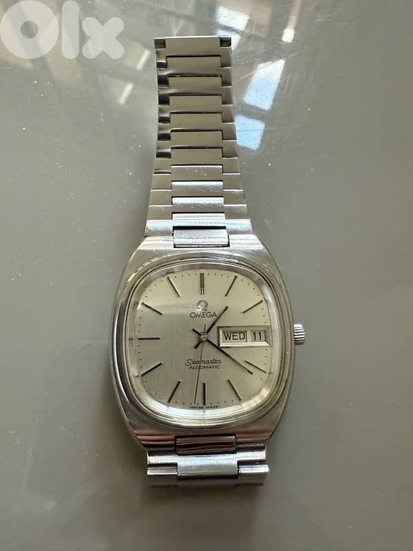 Omega Seamaster 1970s TV dial 166.0213 Vintage 1