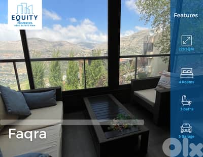 Furnished 220 SQM Apartment For Rent In Faqra شقة للإيجار #RH232976 Furnished 220 SQM Apartment For Rent In Faqra شقة للإيجار #RH232976