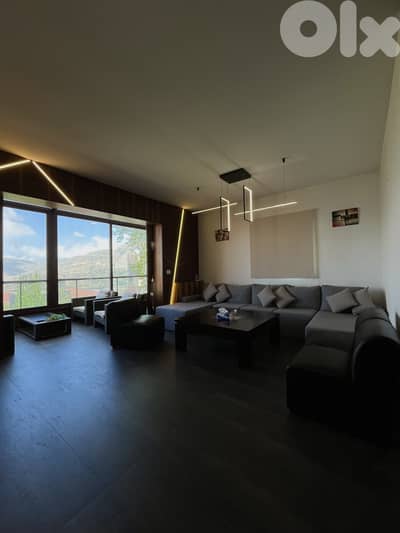 Furnished 220 SQM Apartment For Rent In Faqra شقة للإيجار #RH232976 Furnished 220 SQM Apartment For Rent In Faqra شقة للإيجار #RH232976