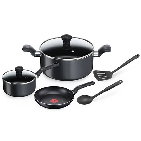 Tefal Supercook 7pcs set black 0