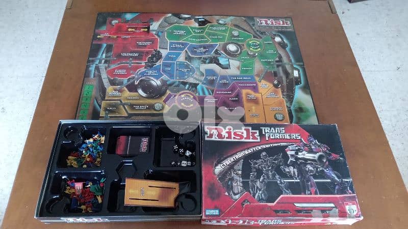 . Risk Transformers – Cybertron Battle Edition 0