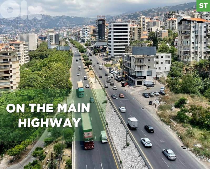 A land of 1000 sqm For Rent on Safra’s Main Highway REF#ST121149 0