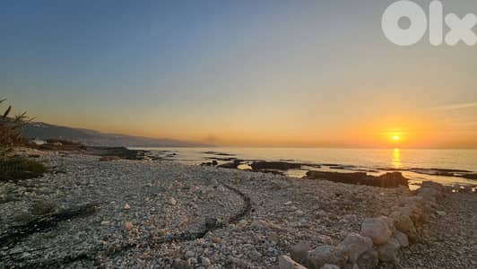 RWB519EA - Land for sale in Tabarja directly on the beach