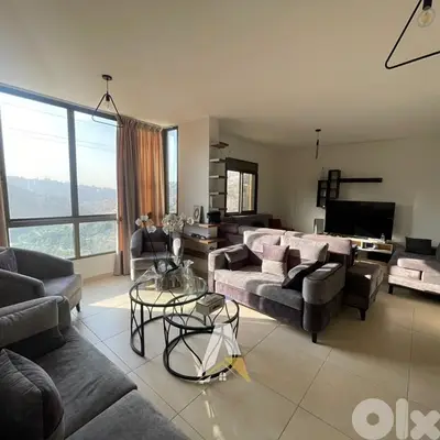 150 SQM Brand New Apartment With Open View in MANSOURIEH