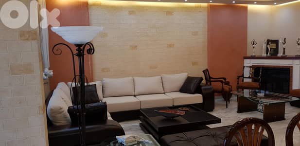 Furnished & Decorated Apartment For Sale In Aley شقة للبيغ قي عليه
