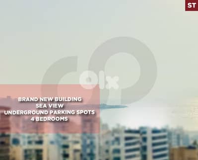 BRAND NEW BUILDING - SEA VIEW - Haret Sakher  REF#ST129567