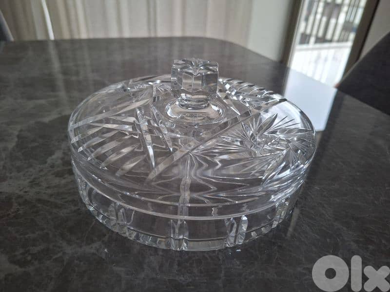 Crystal cut Bonbonniere 0