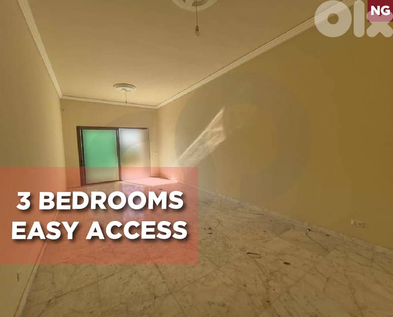 Apartment for sale in chwaifat at the main road  REF#NG129596 0