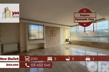 New Sheileh 200m2 | Duplex | Panoramic View | Classy Area | EL