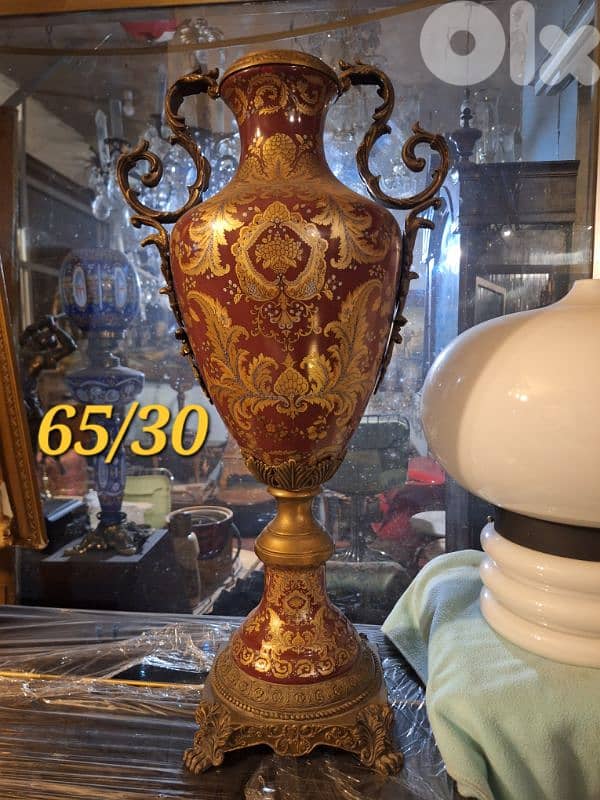 vase porcelain sévres hand made big size 0