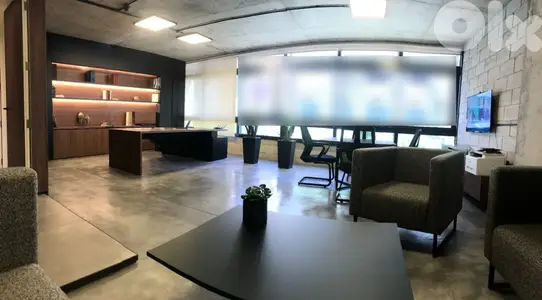 FULLY EQUIPPED OFFICE FOR RENT IN HAZMIEH MAR TAKLA PRIME (HAR-257)