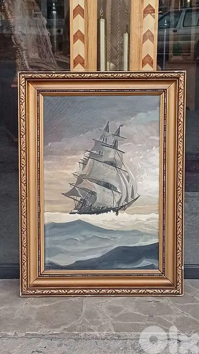 لوحة رسم زيتي اوروبية