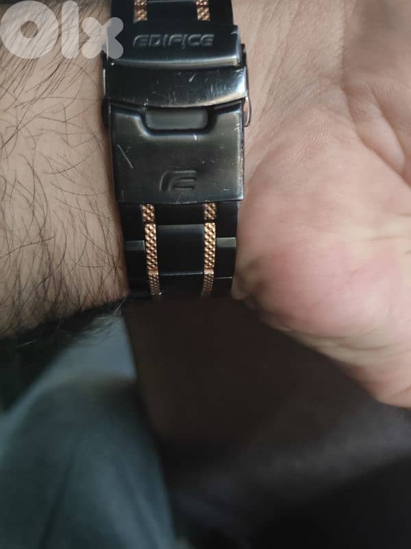 Casio Edifice Men's Watch EFX-510SP Black & Copper Gold Label Edition 6