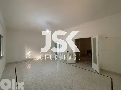 L19863 - 3-Bedroom Renovated Apartment For Rent in Badaro, Beirut