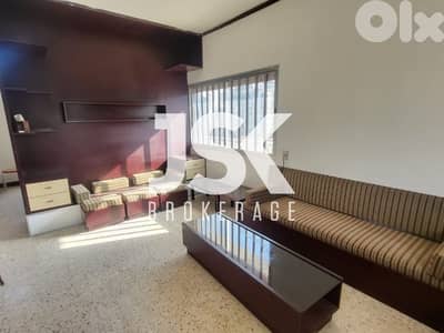 L19865 - Furnished Apartment With Terrace For Rent in Jounieh