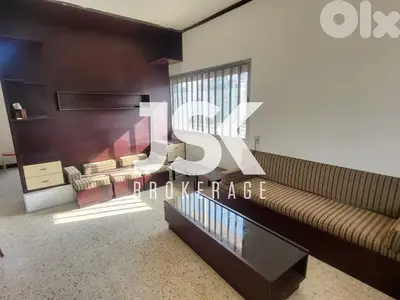 L19865 - Furnished Apartment With Terrace For Rent in Jounieh