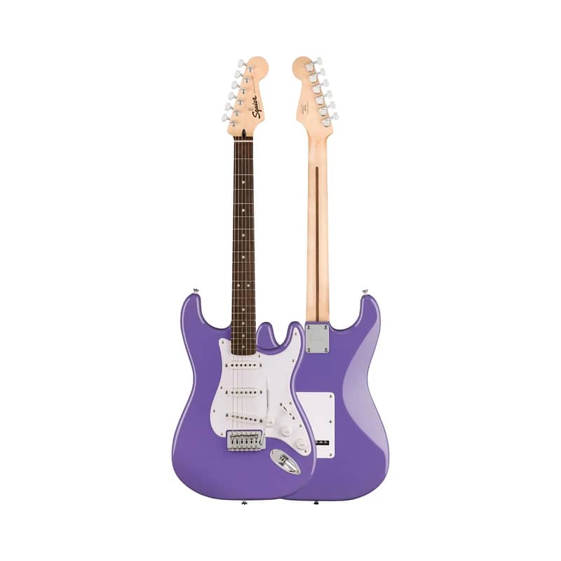 Fender Squier Sonic Stratocaster Electric Guitar Bundle (Choose Color) 7