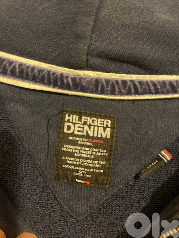 TOMMY hilfiger  sweater dark blue size xxl 5