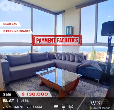 Elegant 115 SQM Fully Furnished Apartment for SALE in Blat!