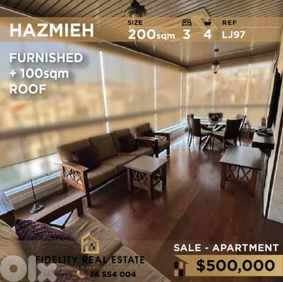 Apartment for sale in Hazmieh LJ97 شقة للبيع في الحازمية Apartment for sale in Hazmieh LJ97 شقة للبيع في الحازمية