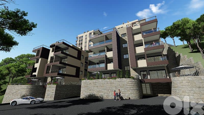 4 years installments! Terrace Apartment for sale in Fanar 0