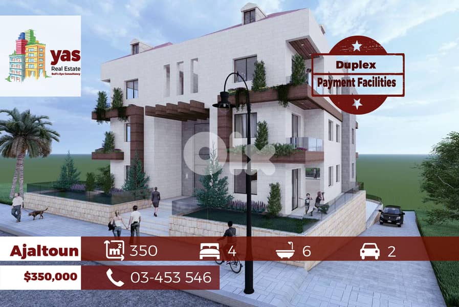 Ajaltoun 350m2 | Duplex | Panoramic View | High End | Pyt Facilities|G 0