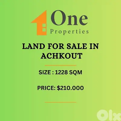 LAND FOR SALE IN ACHKOUT