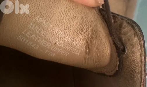 Leather shoes