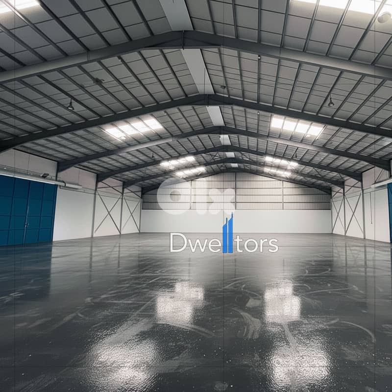 Hangar for rent in Roumieh - 755 MT2 - 5.5 M Height 0