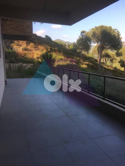 191m2 apartment+garden+terrace+open view 4sale in Baabdatشقة في بعبدات