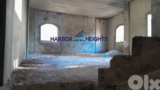 Under Construction building+Land in ain saadeh مبنى + أرض قيد الإنشاء