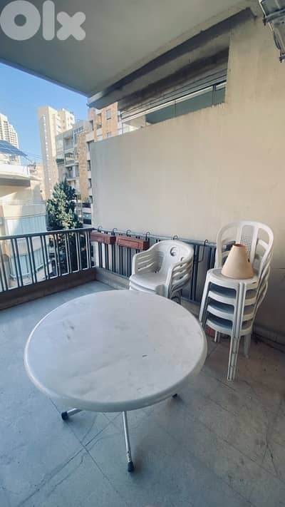 Sunny apart with balcony sioufi prime location open view