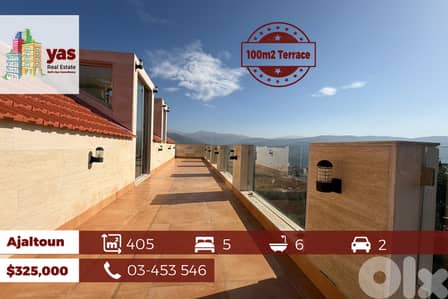 Ajaltoun 405m2 | 100m2 Terrace | Private Street | High-End | DA | Ajaltoun 405m2 | 100m2 Terrace | Private Street | High-End | DA |
