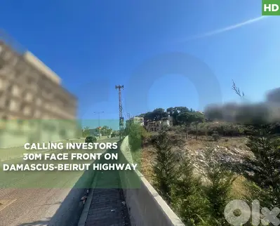 861 Sqm Land in Bhamdoun | Damascus - Beirut Highway  REF#HD129755