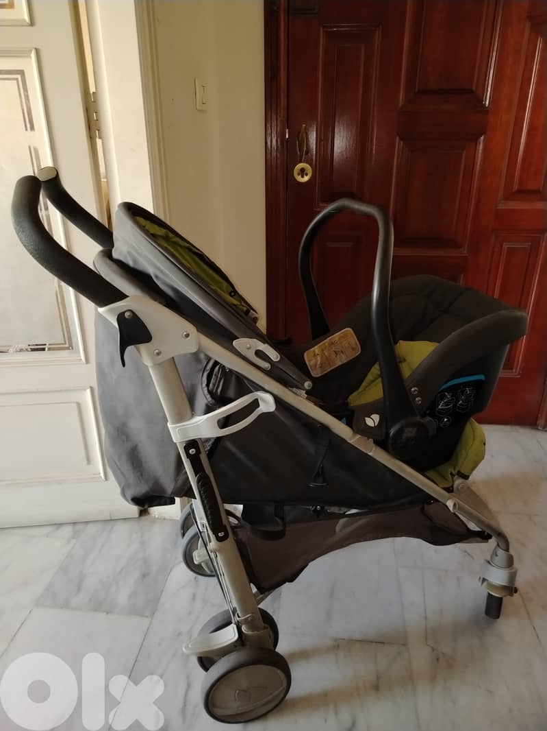 JOIE Baby stroller with car seat 2