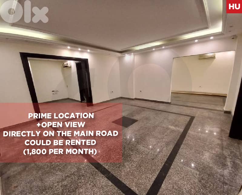 Prime Location + open view - could be rented -Bir Hassan REF#HU129771 0