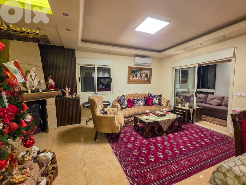 135 SQM Apartment in Atchaneh, Metn + 15 SQM Terrace 0