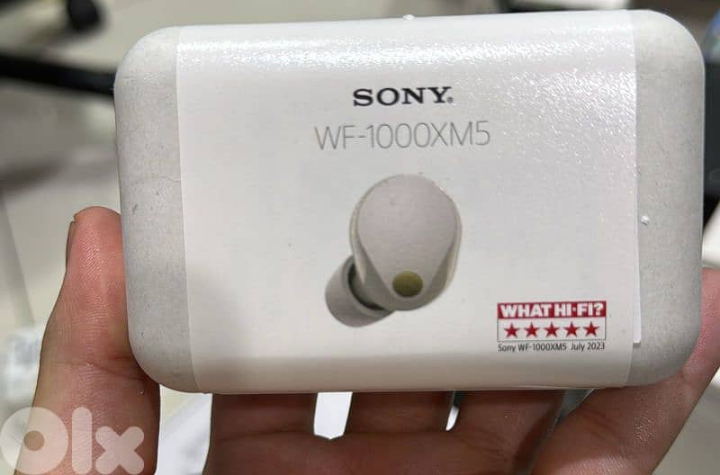 Sony WF-1000xm5 silver 0