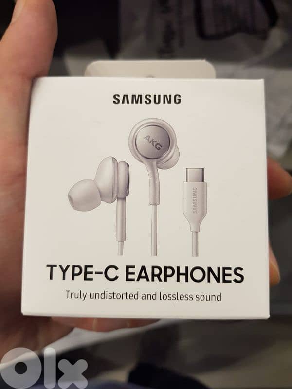 Samsung type-c earphone akg white 0