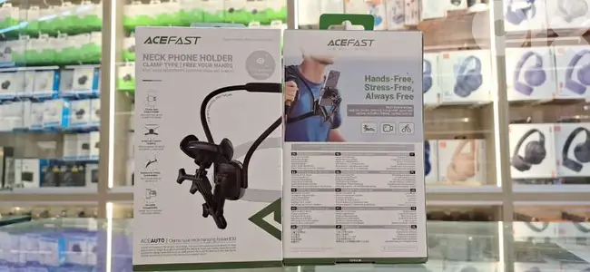 ACEFAST NECK PHONE HOLDER CLAMP TYPE NECK-HANGING HOLDER E33