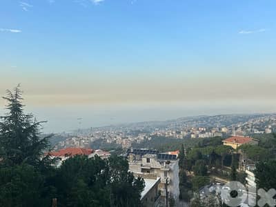 Appartment in Broumana 253m2 + Sea View for Sale شقة في برمانا للبيع