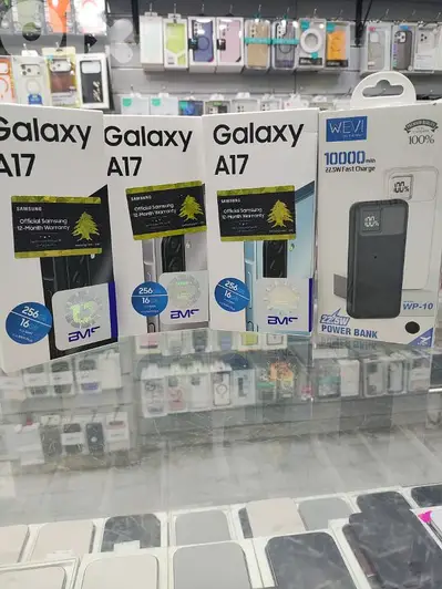 Samsung Galaxy A17 8GB 256GB+ power bank