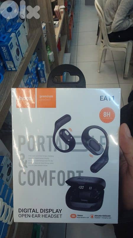 Hoco ea11 open ear headset 0