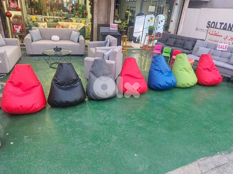 Pouf leather 0