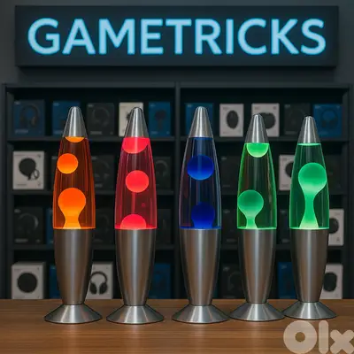Lava lamp many colors